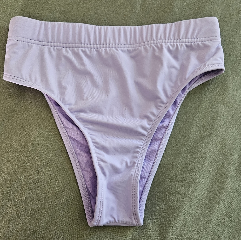 The Bikini Lab Women's Lavender Swimsuit Bottoms Size Small